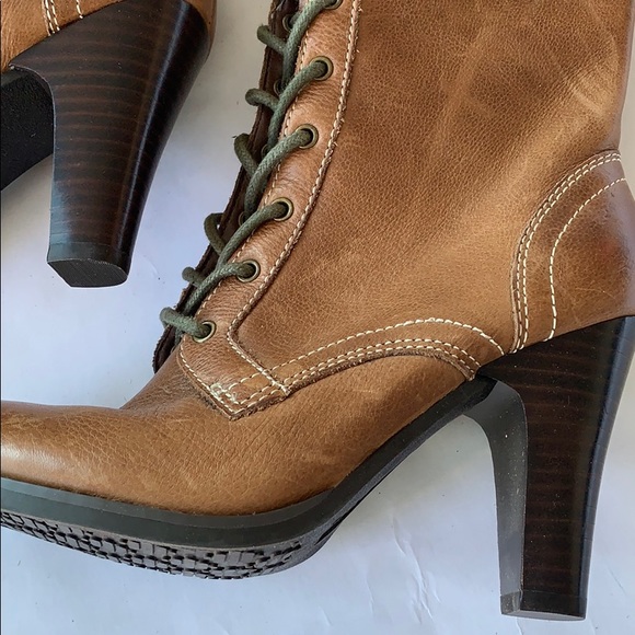 Bass-Lilian Lace Up Heels - Picture 3 of 3